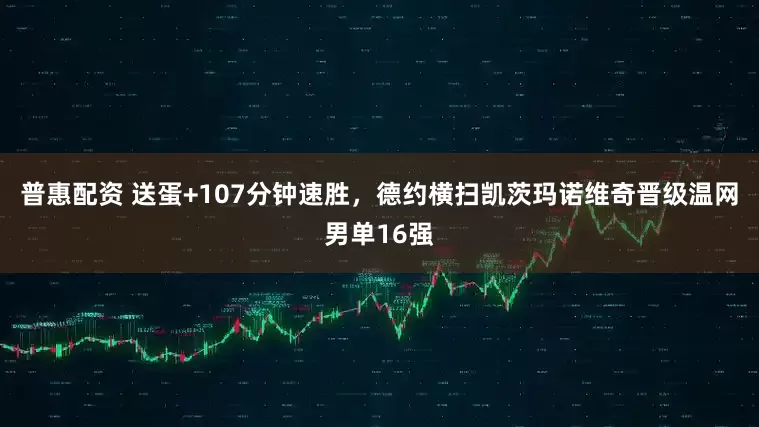 普惠配资 送蛋+107分钟速胜，德约横扫凯茨玛诺维奇晋级温网男单16强